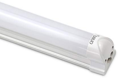 OUBO LED Leuchtstoffröhre komplett 90CM LED Tube T8 Röhre Leuchtstofflampe mit Fassung, 14 Watt, 1500 Lumen, Warmweiß 3000K