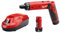 Milwaukee 2101-22 M4 1/4 Hex Screwdriver Kit W/2 Bat