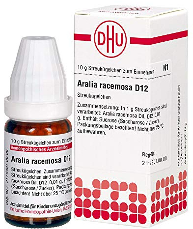 ARALIA RACEMOSA D 12 Globuli 10 g