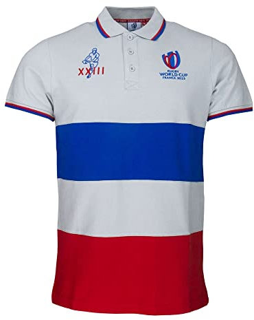 Canterbury Hommes RWC Webb Ellis Cup Pro Polo shirt Bleu Haze (Medium Chest 39)