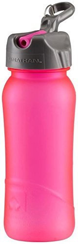Nathan Unisex – Erwachsene Pure Bottle Flip Straw Trinkflasche, Pink, 0.5