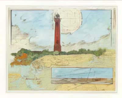Kunstdruck/Poster: Ole West Norderney Land - hochwertiger Druck, Bild, Kunstposter, 50x40 cm