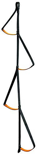 PETZL Trittleiter LOOPING mit Vier Stufen, Nylon, Schwarz/Gelb