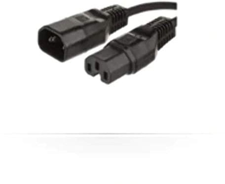 Microconnect 3m, C14 - C15 3m C14 coupler C13 coupler Black - power ca