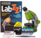 Levenhuk LabZZ M101 Lime 640x Portable Microscope Science Kit for Children with LED Light, Kids Beginner Educational STEM Toys Set, Prepared Sample Slides, and Illustarted Experiment Guide (EN)