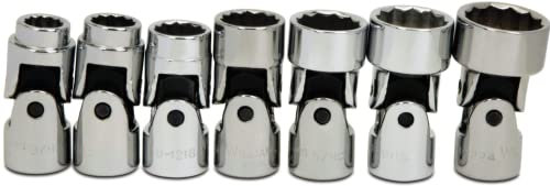 Williams WSB-7U 7-Piece 3/8-Inch Drive 12 Point Universal Socket Set