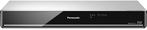 Panasonic DMR-BCT755EG Blu ray Recorder (mit 500 GB Festplatte, für DVB-C, Twin HD Tuner, 4K Upscaling, WLAN, VoD, TV Anywhere, 2x CI+, HbbTV) silber