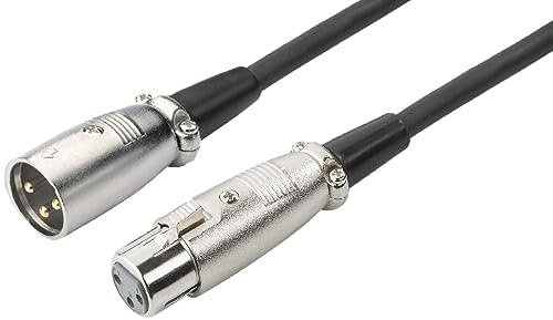 Img Stage Line MEC-20/SW Mikrofonkabel (XLR-Stecker / XLR-Kupplung) 6m schwarz