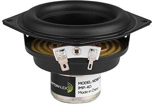 Dayton Audio ND90-4 3-1/2 Aluminum Cone Full-Range Driver 4 Ohm