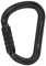 Petzl WILLIAM TriactLock Karabiner, Aluminium-Karabiner, schwarz