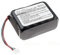 cellePhone Batterie Ni-MH Compatible avec Logitech Squeezebox Radio XR0001 X-R0001 (Remplacement pour HRMR15/51) - 2000mAh / 12V