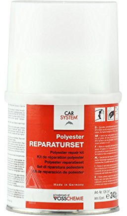 CAR SYSTEM Polyester Reparaturset 250 g 126.047