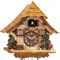 Engstler Quarzkuckuckucksuhr, helles Holz