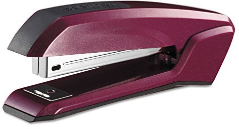 Bostitch Office Ascend 3-in-1-Hefter, integrierter Entferner & Heftklammeraufbewahrung, 420 Heftklammern im Lieferumfang enthalten, 20 Blatt Kapazität, leicht, Magenta