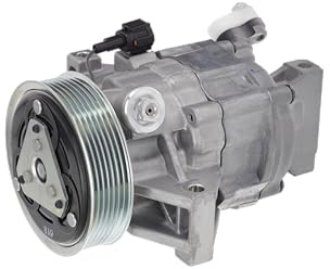 Valeo Kompressor, Klimaanlage, vorgefüllt mit Öl, 813343 | Kompatibel mit: NISSAN CUBE, MICRA C+C III, MICRA III, NOTE, NV200 / EVALIA Bus, NV200 Kasten, TIIDA Schrägheck