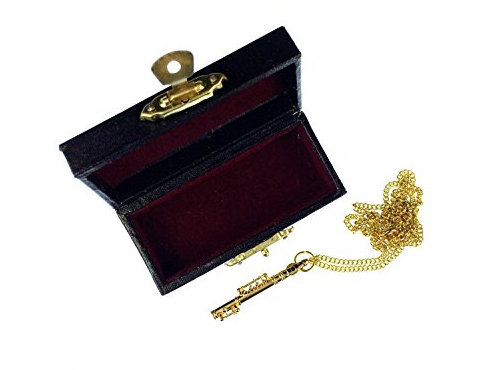 Miniblings Querflöte Flötistin Halskette - Handmade Modeschmuck I Kette mit Anhänger Länge: 60cm - Orchester Band vergoldet 4cm +Box