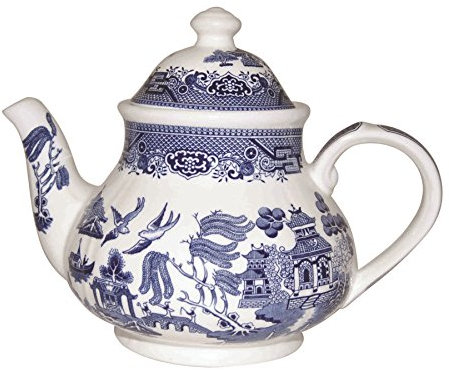 Churchill Blue Willow - Georgian Teapot - 1200ml - 6 Cup