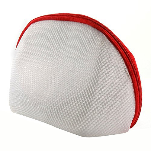 HANGERWORLD White Zipped Bra Lingerie Washing Machine Bag Mesh Net Wash Laundry Pouch Delicates.