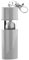 M&M 15848 Taschenaschenbecher - Edelstahl, 9 x 4 x 2 cm - farblich sortiert (Silber/Schwarz)