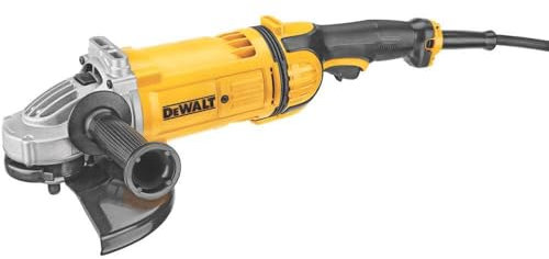 DEWALT Angle Grinder, 9-Inch, 6,500 RPM, 4.7-HP (DWE4559N), Yellow