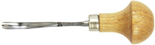 Stubai 582805 Wood Carving Chisel Micro Type 28, Silver/Beige, 5,