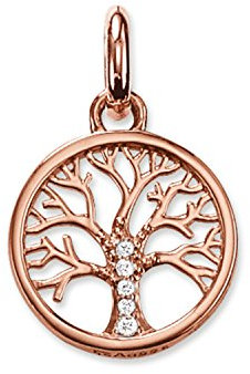 Thomas Sabo Damen Anhänger Lebensbaum 925 Sterling Silber KC0002-416-14