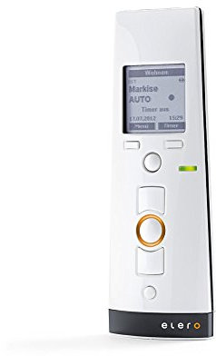 Elero TempoTel 2 reinweiß / 10+1-Kanal Handsender 868 MHz # Vers. .0002 #