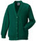 Miss Chief Girls Smart School Cardigan Sweatshirt Uniform Age 3 4 5 6 7 8 9 10 11 12 13 ((30) 9-10yrs, Bottle Green(Dark))