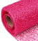 Schnoschi Dekostoff pink, Rolle 9 m x 30 cm, Tischläufer, Dekonetz, Tischband, Netzstoff, Textil-Netzgewebe