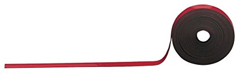 5 Star Office Magnetic Gridding Tape 10mmx5m Red