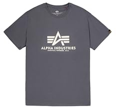 Alpha Industries Herren Basic Big Logo T-Shirt