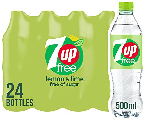 7UP Bottiglia di limone e lime, 500 ml