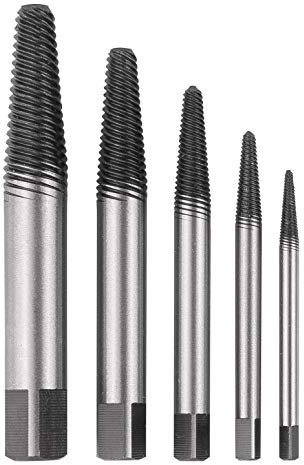 Schroeder Classic - Juego de extractores de tornillos (5 piezas, tamaño 1-5, M4-20)