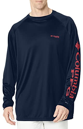 Columbia Men's Men’s PFG Terminal Tackle™ Long Sleeve Tee - Big Athletic-Shirts (Pack of 1)
