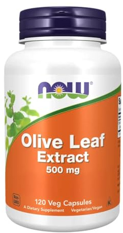 NOW FOODS Olive Leaf Extract 500 Mg, 120 CT