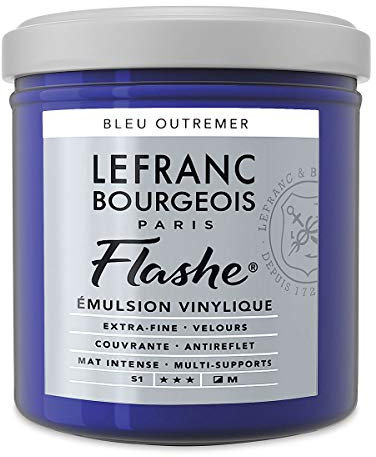 Lefranc Bourgeois Acrylique 230329 et Vinyle Couleur Bleu Marine, Teinte, 7 x 7 x 7,3 cm