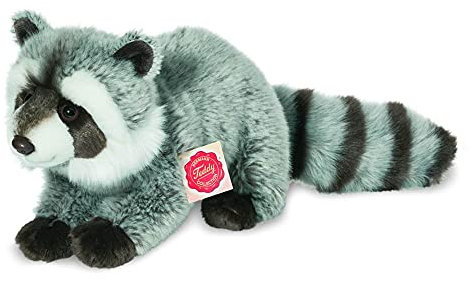 Teddy Hermann 92529 Waschbär 29 cm, Kuscheltier, Plüschtier mit recycelter Füllung