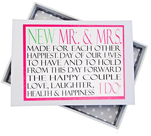 WHITE COTTON CARDS Wedding Day Tiny Album Hochzeit Worte, weiß