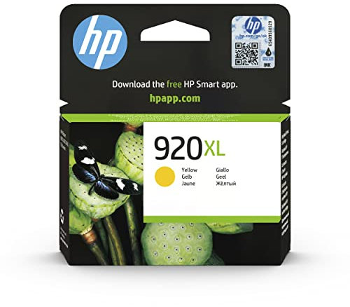 HP 920XL Gelb Original Tintenpatrone mit hoher Reichweite