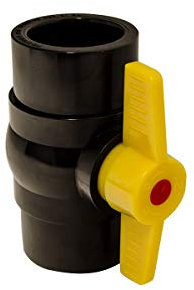 Pisces 2 Pond Ball Valve - PVC Solvent Weld Hose Pipe Water Flow Control