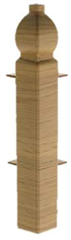 100mm Roomline Ogee/Torus Skirting External Corner Joint - English Oak