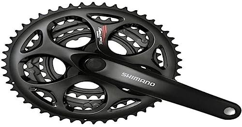 SHIMANO A073C Ketten-Set, Schwarz, 50/39/30 Zähne/Klein
