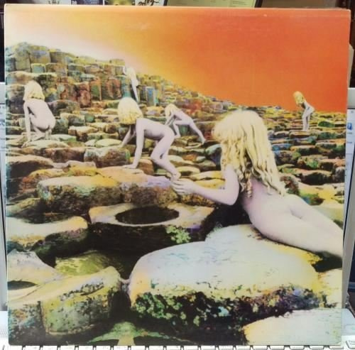 Led Zeppelin HOUSES OF THE HOLY. First UK pressing on the green and orange Atlantic label. 1973.