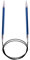KnitPro International Rundstricknadel ZING 4,50 mm iolit 150 cm, Blau