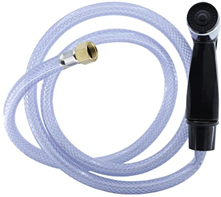 Danco 80762 Replacement Kitchen Faucet Spray Hose & Head Assembly, Black