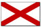 Flagge USA Alabama - 90 x 150 cm