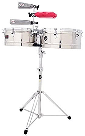 LP Latin Percussion Timbales Prestige Stainless Steel 14/15 LP1415-S