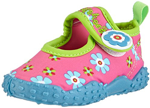 Playshoes Chaussures Aquatiques Chaussure de sport nautique Mixte Enfant, Fleurs, 26/27 EU
