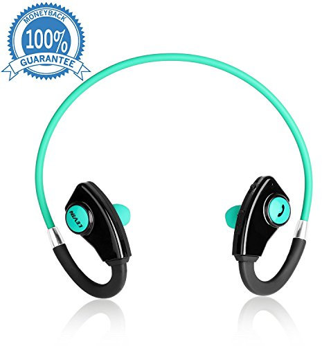 Levin? 2015 Nueva versión St ¨ ¦ r ¨ ¦ o Bluetooth Sports eouteurs APT-X tecnología inalámbrica Sports – Auriculares/ – Auriculares de contorno de cuello con Bluetooth versión 4.0 para iPhone, Android Phone, Windows Phone y D ¡¯ otros Smart-phones y Bluetooth cámara