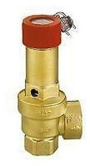 Caleffi Sicherheitsventil, weiblich, Chrom, Einheitsgröße